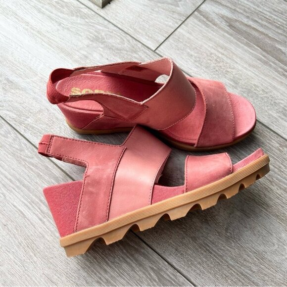 Sorel Shoes - SOREL JOANIE II SLINGBACK WEDGE SANDALS